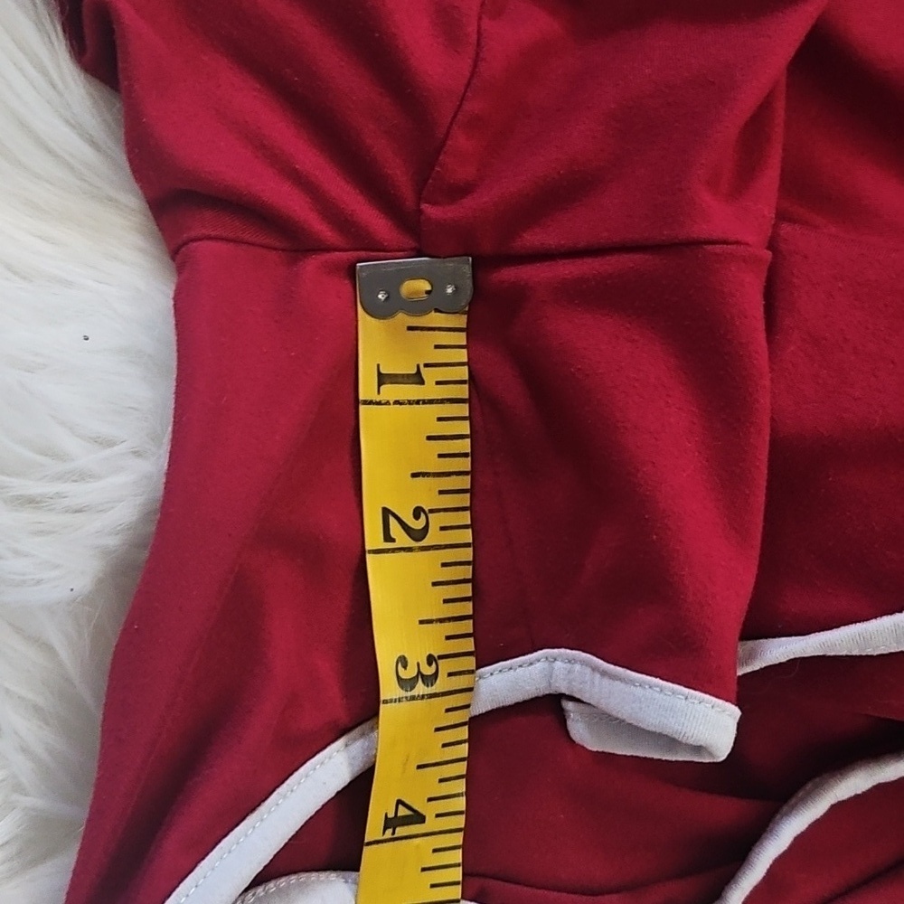 *PRICE DROP*
SHEIN Curve Red Athletic Shorts with White Trim - Picture 10 of 10